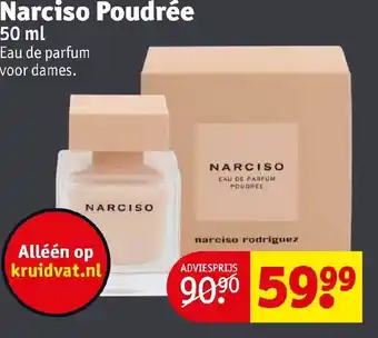 Kruidvat Narciso poudree 50 ml aanbieding