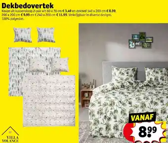 Kruidvat Dekbedovertek 140x 200 cm aanbieding