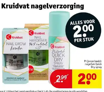 Kruidvat Nagelverzorging aanbieding