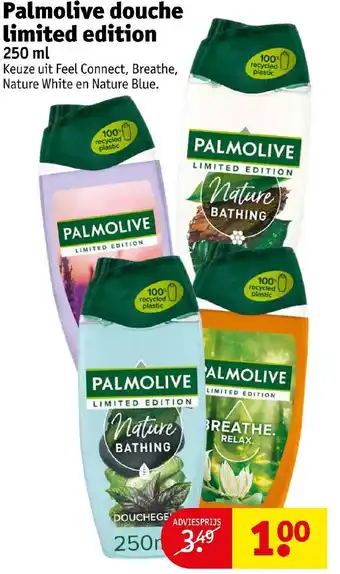 Kruidvat Palmolive douche limited edition 250 ml aanbieding