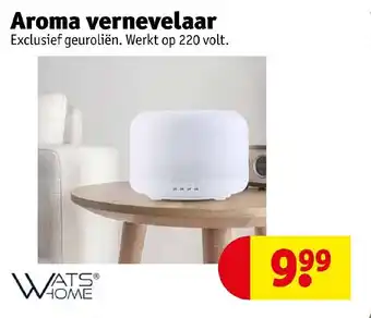 Kruidvat Aroma vernevelaar aanbieding