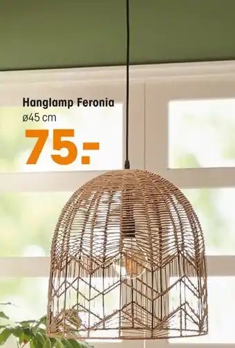 Kwantum Hanglamp Feronia aanbieding