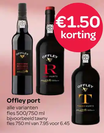 Spar Offley port aanbieding