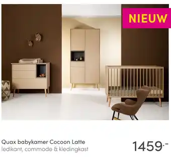 Baby & Tiener Quax babykamer Cocoon Latte aanbieding