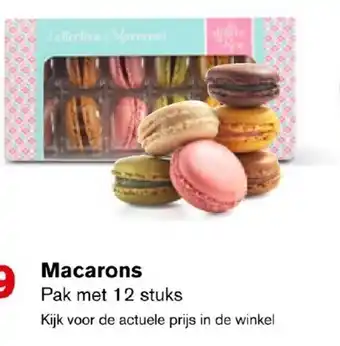 Hoogvliet Macarons 12 stuks aanbieding