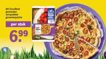 Albert Heijn AH Excellent gesneden verspakket groentequiche aanbieding