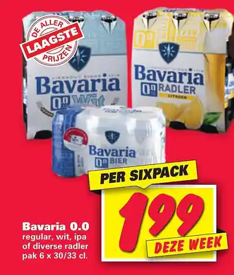 Nettorama Bavaria 0.0 aanbieding