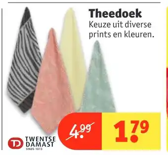 Kruidvat Theedoek aanbieding