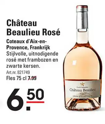 Sligro Château Beaulieu Rosé aanbieding