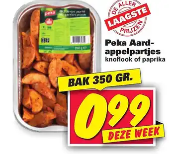 Nettorama Peka Aardappelpartjes 350 gr aanbieding