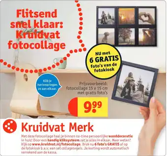 Kruidvat Kruidvat fotocollage aanbieding