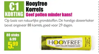 Gezond & Wel Hooyfree Korrels aanbieding