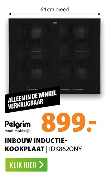 Expert Pelgrim Inbouw Inductie Kookplaat aanbieding