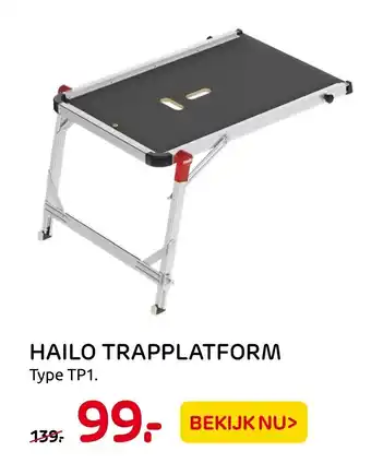 Praxis Hailo trapplatform aanbieding