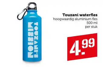 Coop Touzani waterfles aanbieding