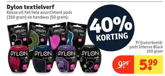 Kruidvat Dylon textielverf aanbieding