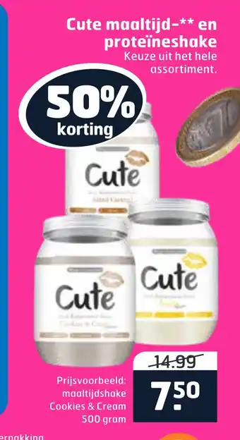 Trekpleister Cute maaltijd-** en proteïneshake KouTO uit hot holo aanbieding