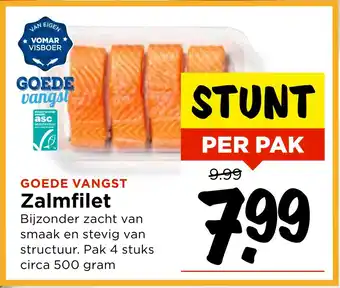 Vomar Voordeelmarkt Zalmfilet aanbieding