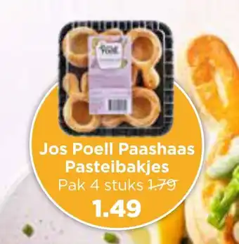 Vomar Voordeelmarkt Jos Poell Paashaas Pasteibakjes aanbieding