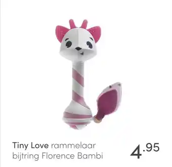 Baby & Tiener Tiny Love rammelaar bijtring Florence Bambi aanbieding