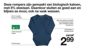 Zeeman Romper aanbieding