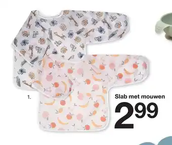 Zeeman Slab met mouwen aanbieding