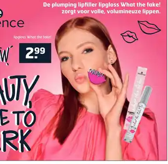 Trekpleister lipgloss What the fake! aanbieding