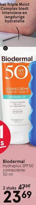 Etos Biodermal aanbieding