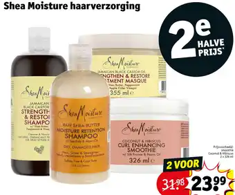 Kruidvat Shea Moisture haarverzorging aanbieding