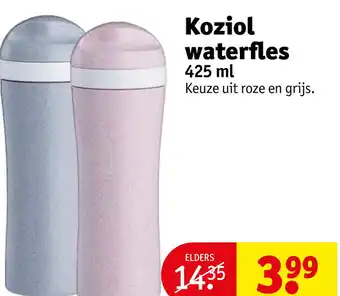 Kruidvat Koziol waterfles aanbieding