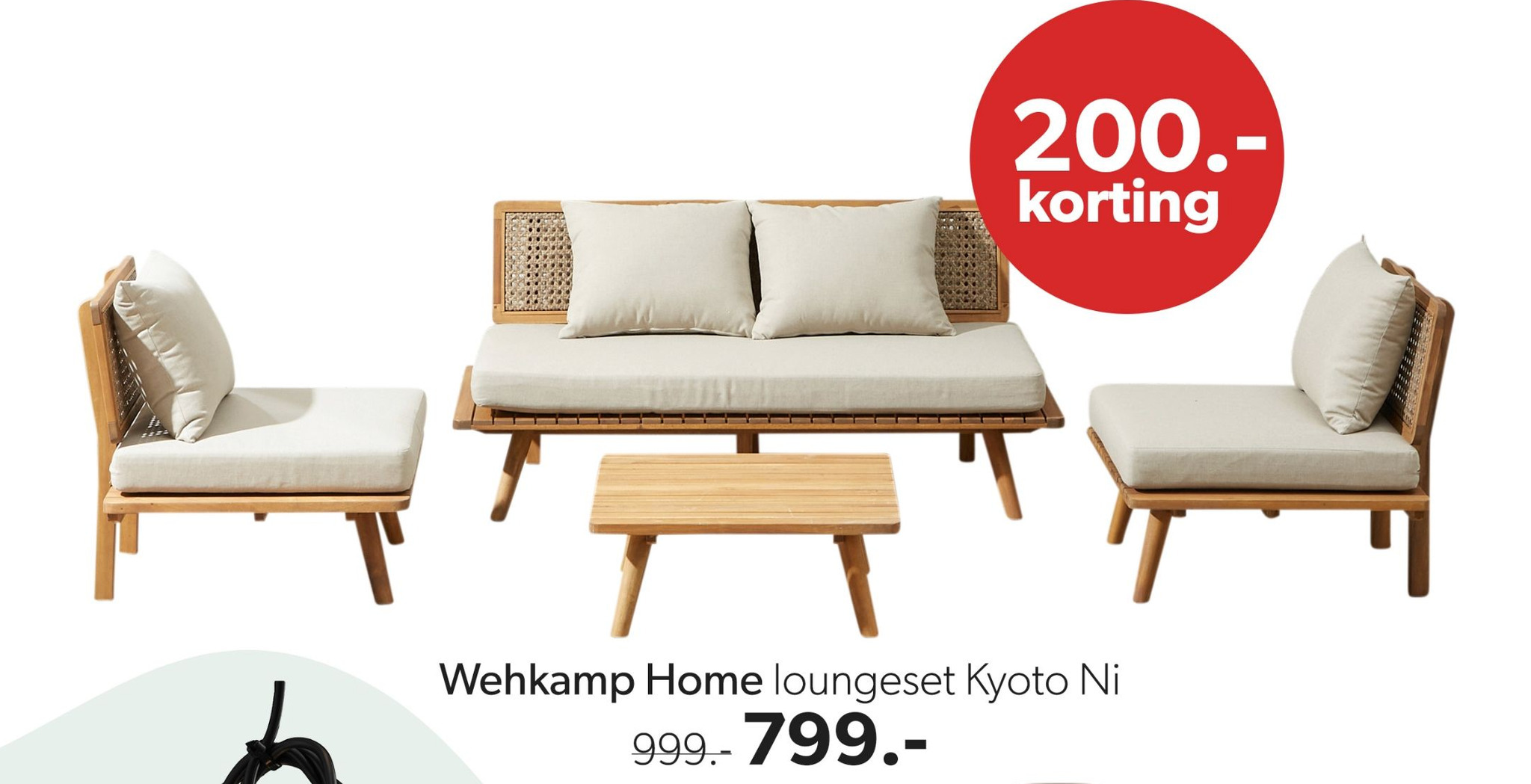 Wehkamp Home loungeset Kyoto Ni aanbieding bij Wehkamp