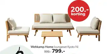 Wehkamp Wehkamp Home loungeset Kyoto Ni aanbieding