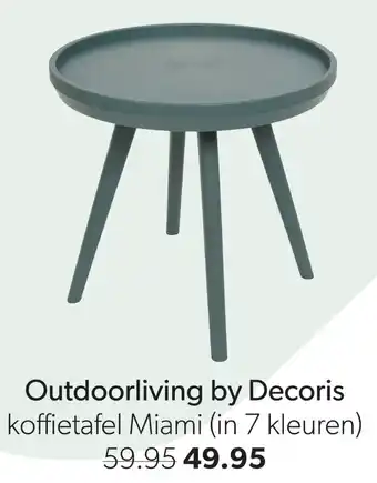 Wehkamp Outdoorliving by Decoris koffietafel Miami aanbieding