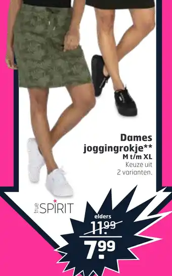 Trekpleister True Spirit Dames joggingrokje aanbieding