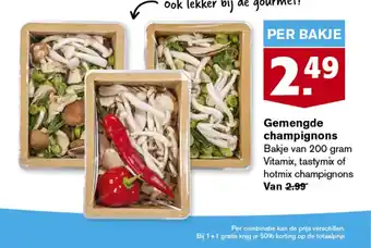 Hoogvliet Gemengde champignons 200 gram aanbieding