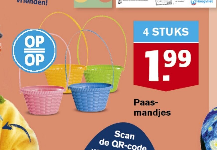 12 x paasmandjes, doe-het-zelf geschenkdoosjes