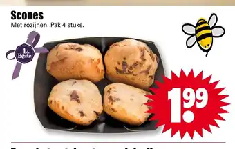 Dirk Scones pak 4 stuks aanbieding