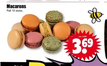 Dirk Macarons pak 12 stuks aanbieding