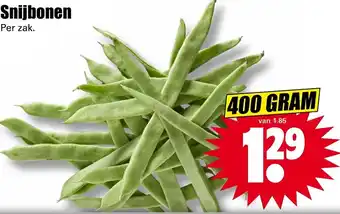 Dirk Snijbonen 400 gram aanbieding