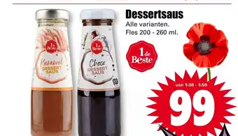 Dirk Dessertsaus 200-260 ml aanbieding