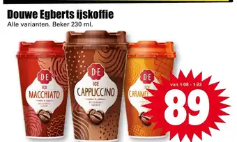 Dirk Douwe egberts ijskoffie 230 ml aanbieding