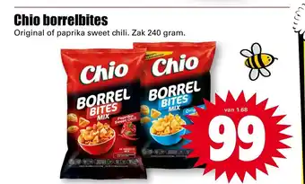 Dirk Chio borrelbites 240 gram aanbieding