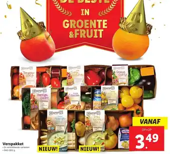 Lidl Verspakket aanbieding