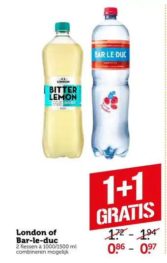 Coop London of Bar-le-duc aanbieding