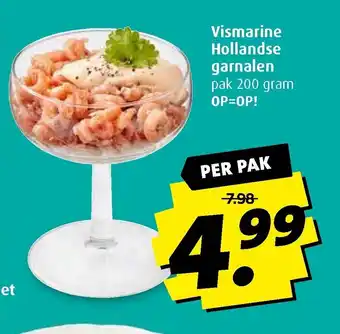 Boni Vismarine hollandse garnalen 200g aanbieding