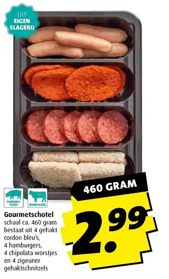 Boni Gourmetschotel 460g aanbieding