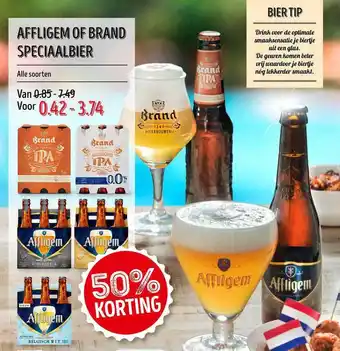 Hoogvliet Affligem Of Brand Speciaalbier 50% Korting aanbieding