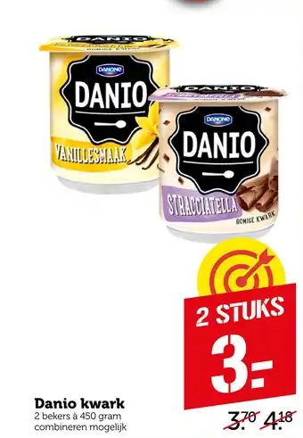 Coop Danio kwark aanbieding