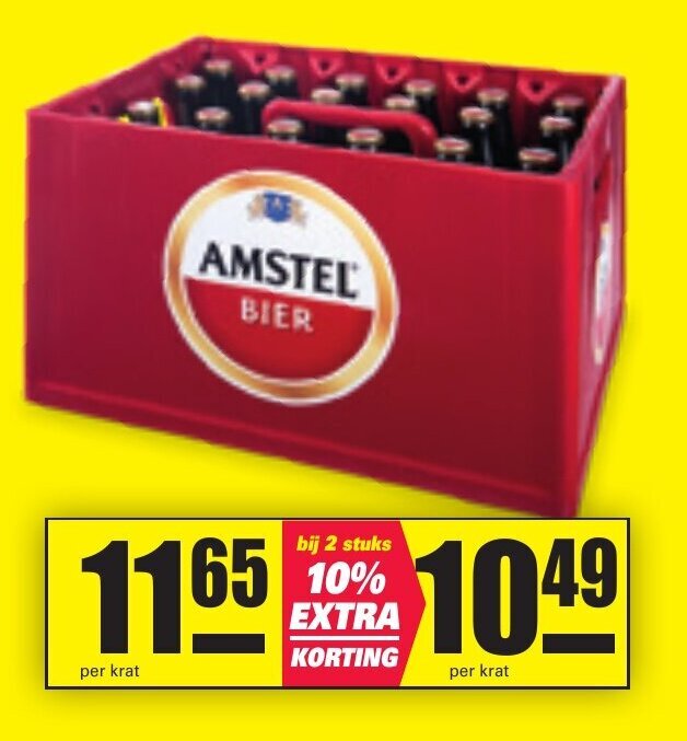 Amstel Bier aanbieding bij Nettorama