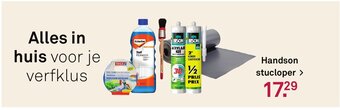Karwei Handson stucloper aanbieding
